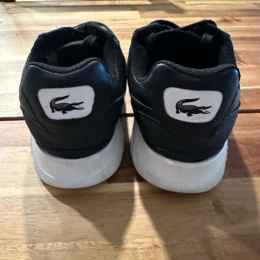 Lacoste | Men’s Game Advanced Luxe Leather & Synthetic Sneakers | Size 9.5 - Picture 3 of 12